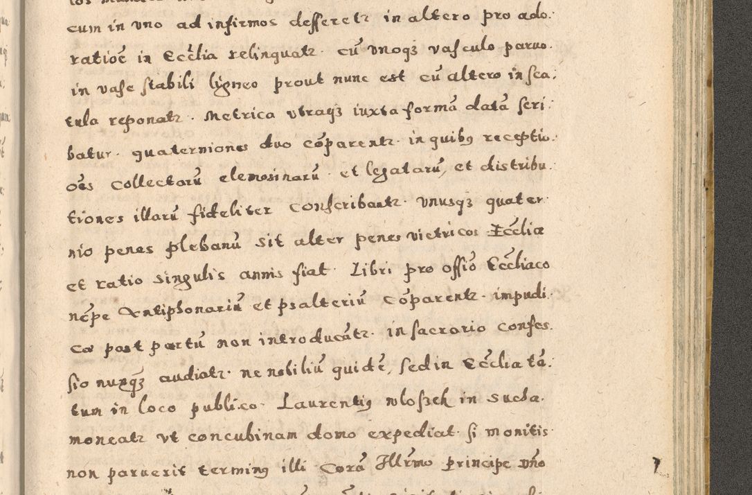 Zdjęcie nr 371 dla obiektu archiwalnego: Acta visitationis exterioris decanatuum Oswiecimensis, Novi Montis, Zatoriensis et Skamnesis ad archidiaconatum Cracoviensem pertinentium per R. D. Christophorum Kazimirski, nominatum episcopum Kijoviensem et praepositum Tarnoviensem ex commissione Illustr. Principis D. Georgii, divina miseratione S.R.E. tituli s. Sixti cardinalis presbiteri Radziwiłł nuncupati, episcopatus Cracoviensis administratoris perpetui, in Olica er Nieswież ducis a. D. 1598