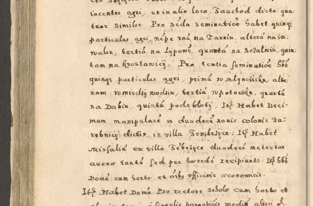 Zdjęcie nr 370 dla obiektu archiwalnego: Acta visitationis exterioris decanatuum Oswiecimensis, Novi Montis, Zatoriensis et Skamnesis ad archidiaconatum Cracoviensem pertinentium per R. D. Christophorum Kazimirski, nominatum episcopum Kijoviensem et praepositum Tarnoviensem ex commissione Illustr. Principis D. Georgii, divina miseratione S.R.E. tituli s. Sixti cardinalis presbiteri Radziwiłł nuncupati, episcopatus Cracoviensis administratoris perpetui, in Olica er Nieswież ducis a. D. 1598