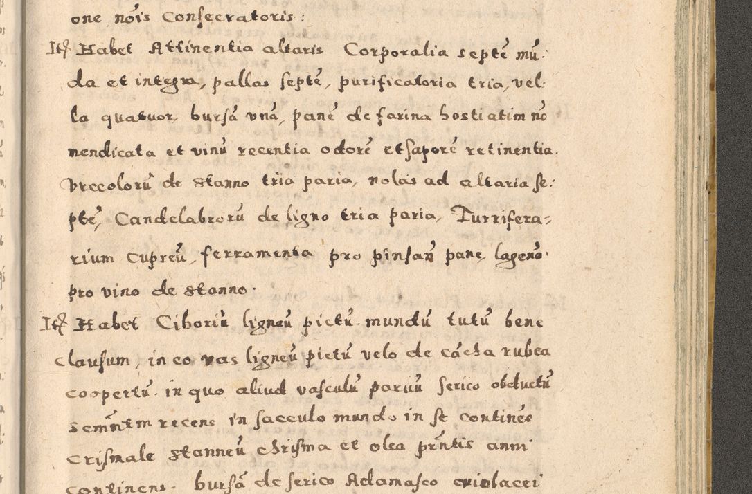 Zdjęcie nr 367 dla obiektu archiwalnego: Acta visitationis exterioris decanatuum Oswiecimensis, Novi Montis, Zatoriensis et Skamnesis ad archidiaconatum Cracoviensem pertinentium per R. D. Christophorum Kazimirski, nominatum episcopum Kijoviensem et praepositum Tarnoviensem ex commissione Illustr. Principis D. Georgii, divina miseratione S.R.E. tituli s. Sixti cardinalis presbiteri Radziwiłł nuncupati, episcopatus Cracoviensis administratoris perpetui, in Olica er Nieswież ducis a. D. 1598