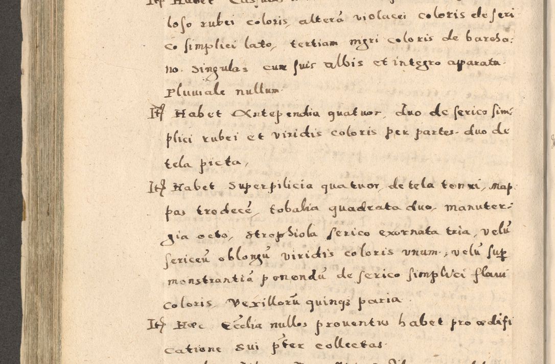 Zdjęcie nr 364 dla obiektu archiwalnego: Acta visitationis exterioris decanatuum Oswiecimensis, Novi Montis, Zatoriensis et Skamnesis ad archidiaconatum Cracoviensem pertinentium per R. D. Christophorum Kazimirski, nominatum episcopum Kijoviensem et praepositum Tarnoviensem ex commissione Illustr. Principis D. Georgii, divina miseratione S.R.E. tituli s. Sixti cardinalis presbiteri Radziwiłł nuncupati, episcopatus Cracoviensis administratoris perpetui, in Olica er Nieswież ducis a. D. 1598