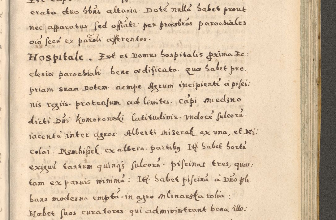 Zdjęcie nr 347 dla obiektu archiwalnego: Acta visitationis exterioris decanatuum Oswiecimensis, Novi Montis, Zatoriensis et Skamnesis ad archidiaconatum Cracoviensem pertinentium per R. D. Christophorum Kazimirski, nominatum episcopum Kijoviensem et praepositum Tarnoviensem ex commissione Illustr. Principis D. Georgii, divina miseratione S.R.E. tituli s. Sixti cardinalis presbiteri Radziwiłł nuncupati, episcopatus Cracoviensis administratoris perpetui, in Olica er Nieswież ducis a. D. 1598