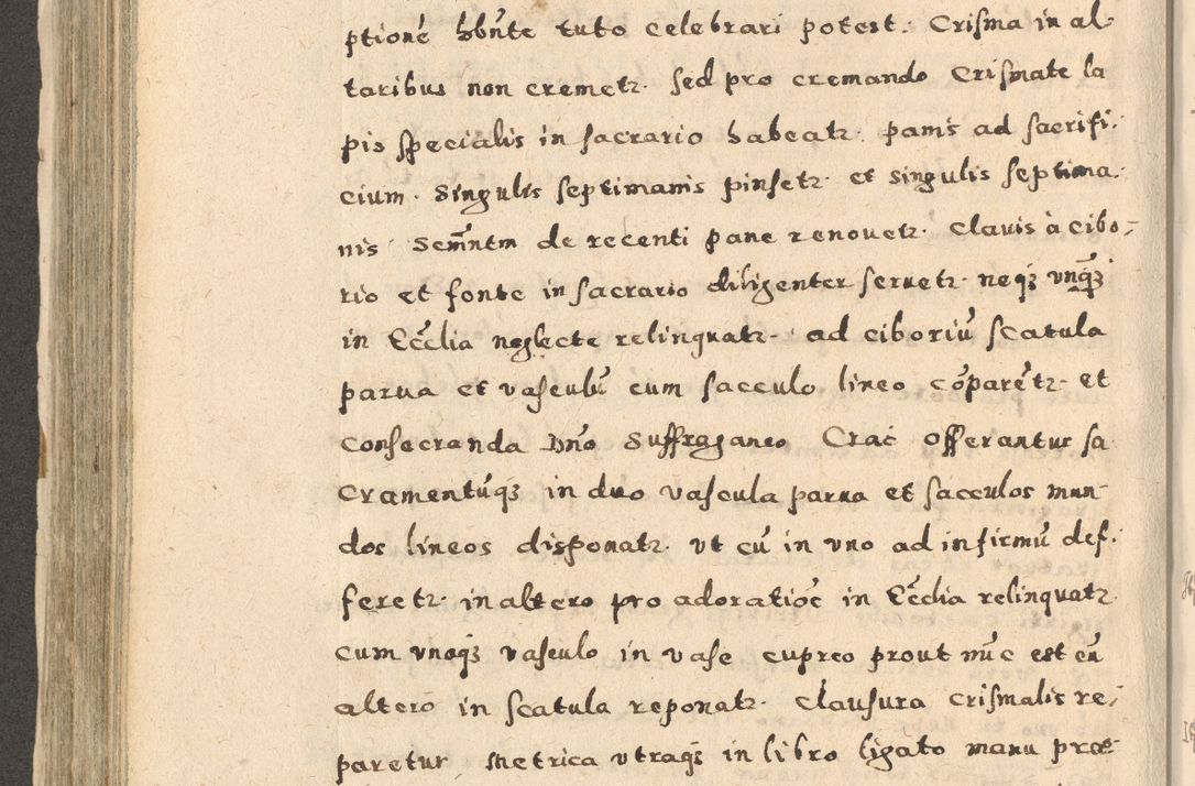 Zdjęcie nr 336 dla obiektu archiwalnego: Acta visitationis exterioris decanatuum Oswiecimensis, Novi Montis, Zatoriensis et Skamnesis ad archidiaconatum Cracoviensem pertinentium per R. D. Christophorum Kazimirski, nominatum episcopum Kijoviensem et praepositum Tarnoviensem ex commissione Illustr. Principis D. Georgii, divina miseratione S.R.E. tituli s. Sixti cardinalis presbiteri Radziwiłł nuncupati, episcopatus Cracoviensis administratoris perpetui, in Olica er Nieswież ducis a. D. 1598