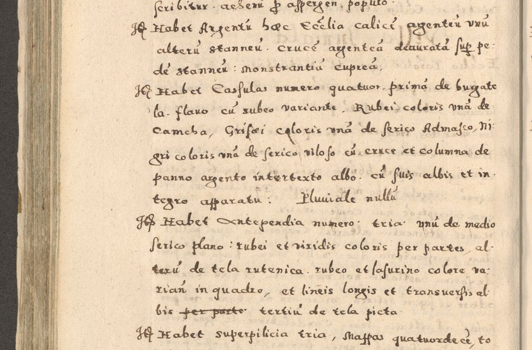 Zdjęcie nr 334 dla obiektu archiwalnego: Acta visitationis exterioris decanatuum Oswiecimensis, Novi Montis, Zatoriensis et Skamnesis ad archidiaconatum Cracoviensem pertinentium per R. D. Christophorum Kazimirski, nominatum episcopum Kijoviensem et praepositum Tarnoviensem ex commissione Illustr. Principis D. Georgii, divina miseratione S.R.E. tituli s. Sixti cardinalis presbiteri Radziwiłł nuncupati, episcopatus Cracoviensis administratoris perpetui, in Olica er Nieswież ducis a. D. 1598
