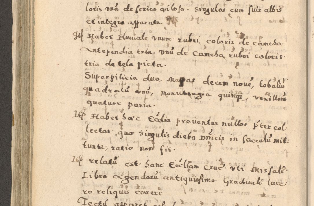Zdjęcie nr 324 dla obiektu archiwalnego: Acta visitationis exterioris decanatuum Oswiecimensis, Novi Montis, Zatoriensis et Skamnesis ad archidiaconatum Cracoviensem pertinentium per R. D. Christophorum Kazimirski, nominatum episcopum Kijoviensem et praepositum Tarnoviensem ex commissione Illustr. Principis D. Georgii, divina miseratione S.R.E. tituli s. Sixti cardinalis presbiteri Radziwiłł nuncupati, episcopatus Cracoviensis administratoris perpetui, in Olica er Nieswież ducis a. D. 1598