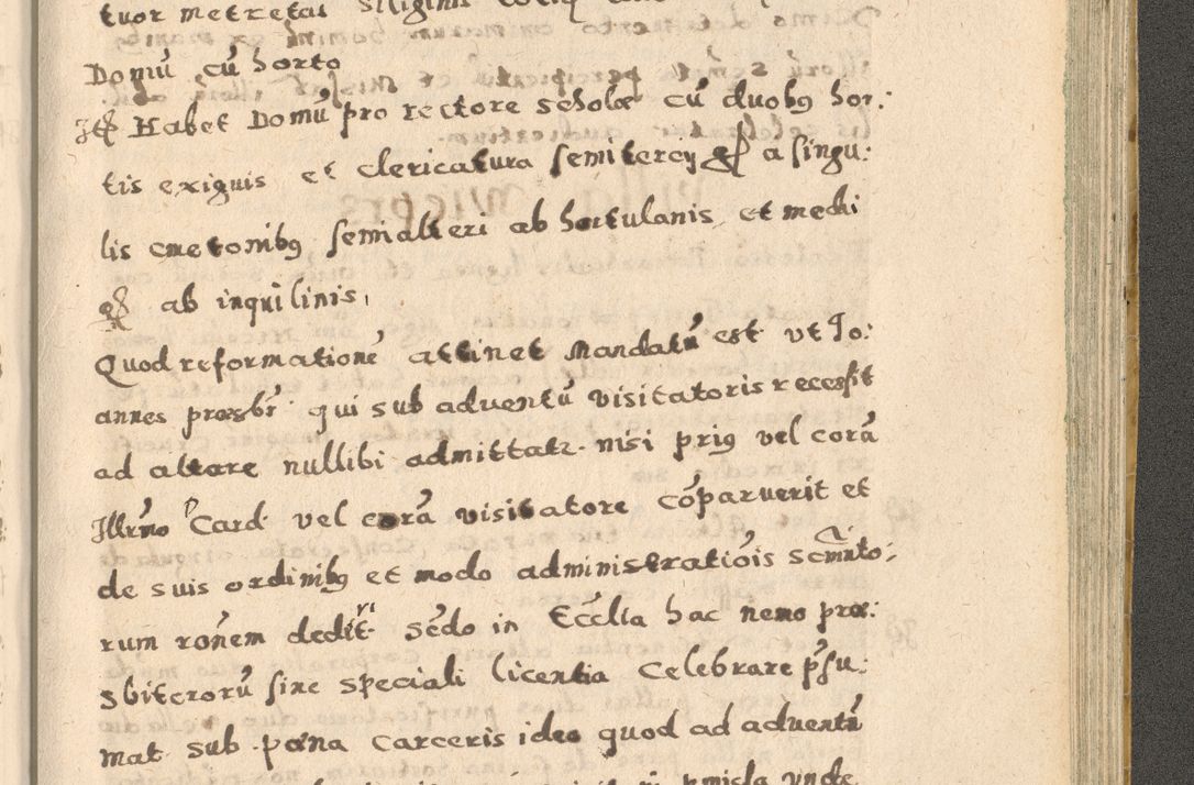 Zdjęcie nr 325 dla obiektu archiwalnego: Acta visitationis exterioris decanatuum Oswiecimensis, Novi Montis, Zatoriensis et Skamnesis ad archidiaconatum Cracoviensem pertinentium per R. D. Christophorum Kazimirski, nominatum episcopum Kijoviensem et praepositum Tarnoviensem ex commissione Illustr. Principis D. Georgii, divina miseratione S.R.E. tituli s. Sixti cardinalis presbiteri Radziwiłł nuncupati, episcopatus Cracoviensis administratoris perpetui, in Olica er Nieswież ducis a. D. 1598