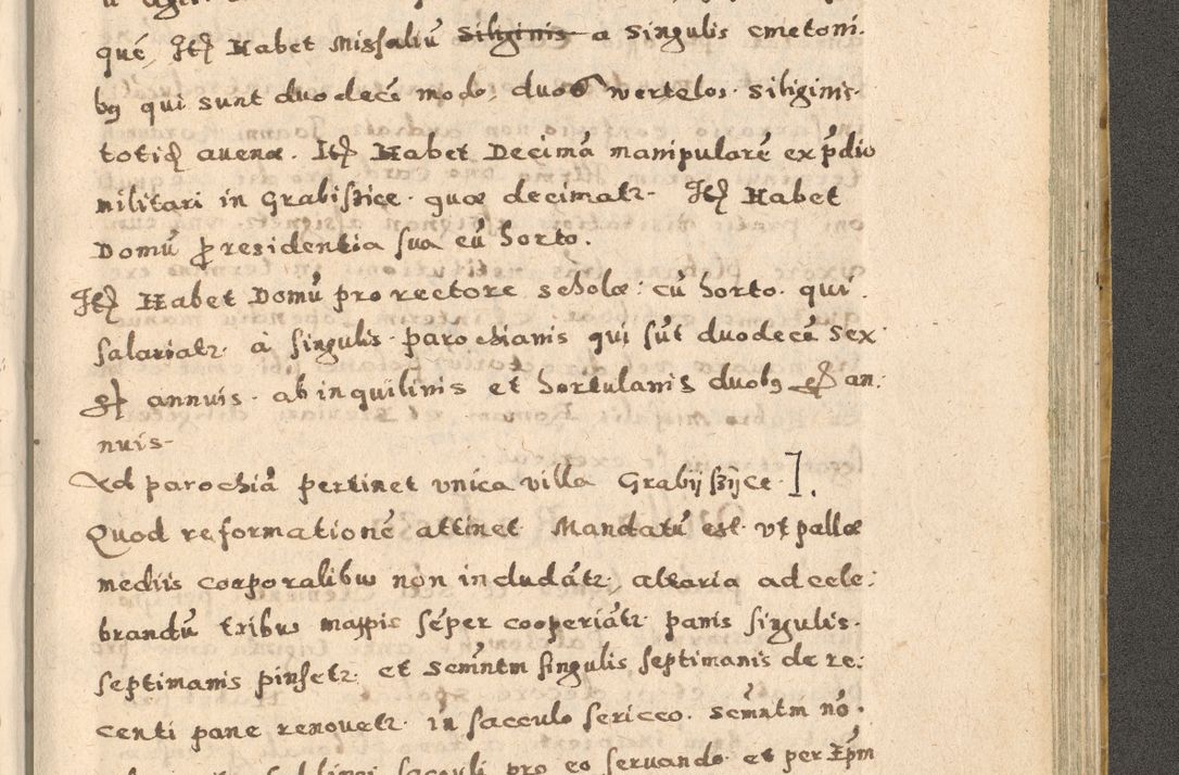 Zdjęcie nr 321 dla obiektu archiwalnego: Acta visitationis exterioris decanatuum Oswiecimensis, Novi Montis, Zatoriensis et Skamnesis ad archidiaconatum Cracoviensem pertinentium per R. D. Christophorum Kazimirski, nominatum episcopum Kijoviensem et praepositum Tarnoviensem ex commissione Illustr. Principis D. Georgii, divina miseratione S.R.E. tituli s. Sixti cardinalis presbiteri Radziwiłł nuncupati, episcopatus Cracoviensis administratoris perpetui, in Olica er Nieswież ducis a. D. 1598