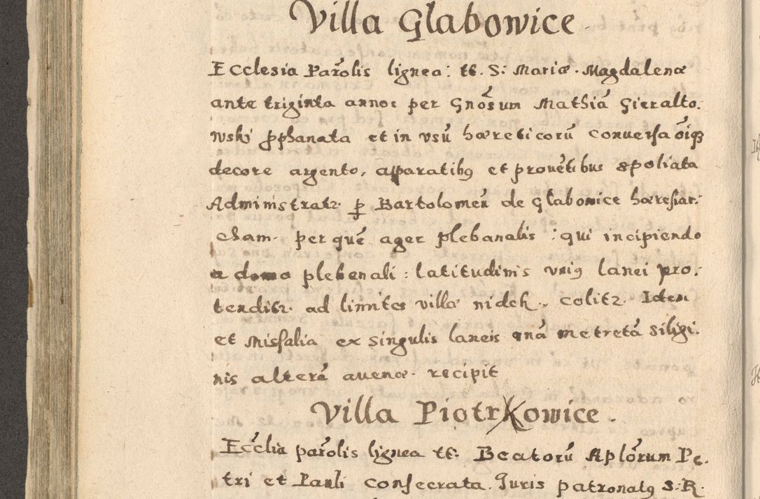 Zdjęcie nr 312 dla obiektu archiwalnego: Acta visitationis exterioris decanatuum Oswiecimensis, Novi Montis, Zatoriensis et Skamnesis ad archidiaconatum Cracoviensem pertinentium per R. D. Christophorum Kazimirski, nominatum episcopum Kijoviensem et praepositum Tarnoviensem ex commissione Illustr. Principis D. Georgii, divina miseratione S.R.E. tituli s. Sixti cardinalis presbiteri Radziwiłł nuncupati, episcopatus Cracoviensis administratoris perpetui, in Olica er Nieswież ducis a. D. 1598