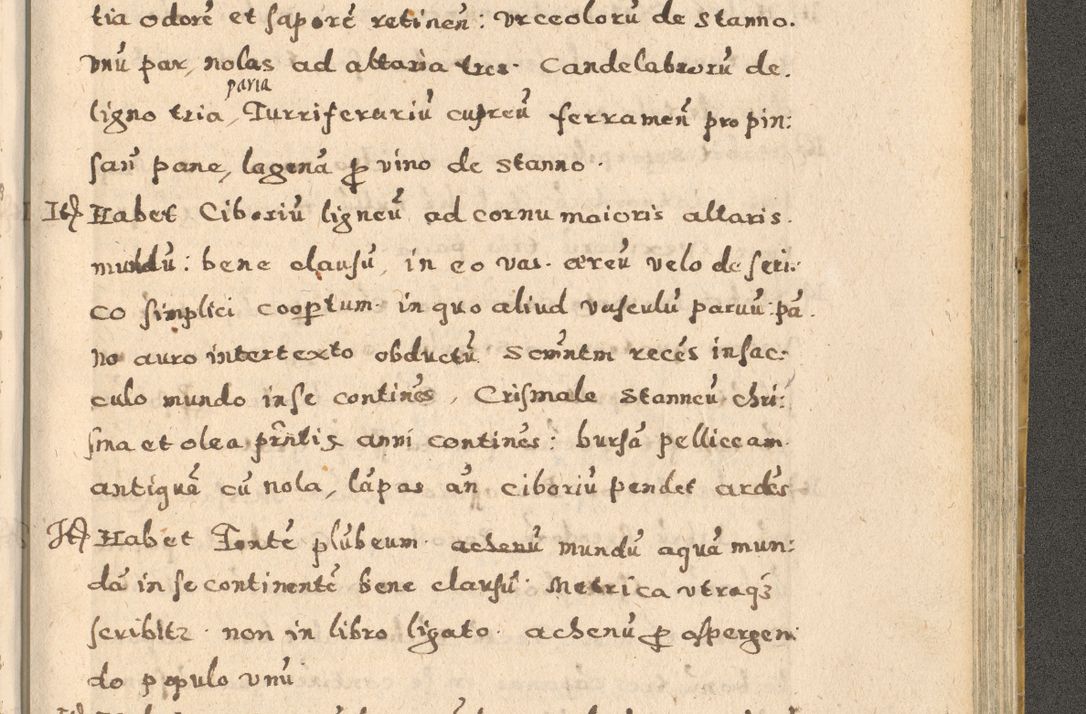 Zdjęcie nr 313 dla obiektu archiwalnego: Acta visitationis exterioris decanatuum Oswiecimensis, Novi Montis, Zatoriensis et Skamnesis ad archidiaconatum Cracoviensem pertinentium per R. D. Christophorum Kazimirski, nominatum episcopum Kijoviensem et praepositum Tarnoviensem ex commissione Illustr. Principis D. Georgii, divina miseratione S.R.E. tituli s. Sixti cardinalis presbiteri Radziwiłł nuncupati, episcopatus Cracoviensis administratoris perpetui, in Olica er Nieswież ducis a. D. 1598