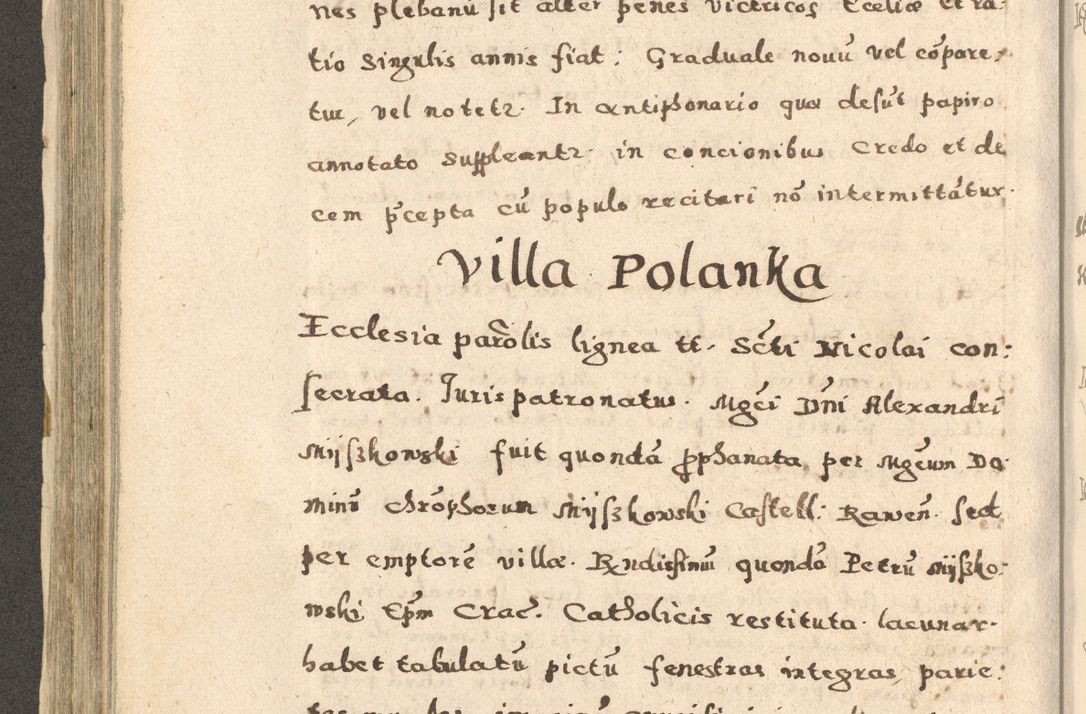 Zdjęcie nr 308 dla obiektu archiwalnego: Acta visitationis exterioris decanatuum Oswiecimensis, Novi Montis, Zatoriensis et Skamnesis ad archidiaconatum Cracoviensem pertinentium per R. D. Christophorum Kazimirski, nominatum episcopum Kijoviensem et praepositum Tarnoviensem ex commissione Illustr. Principis D. Georgii, divina miseratione S.R.E. tituli s. Sixti cardinalis presbiteri Radziwiłł nuncupati, episcopatus Cracoviensis administratoris perpetui, in Olica er Nieswież ducis a. D. 1598