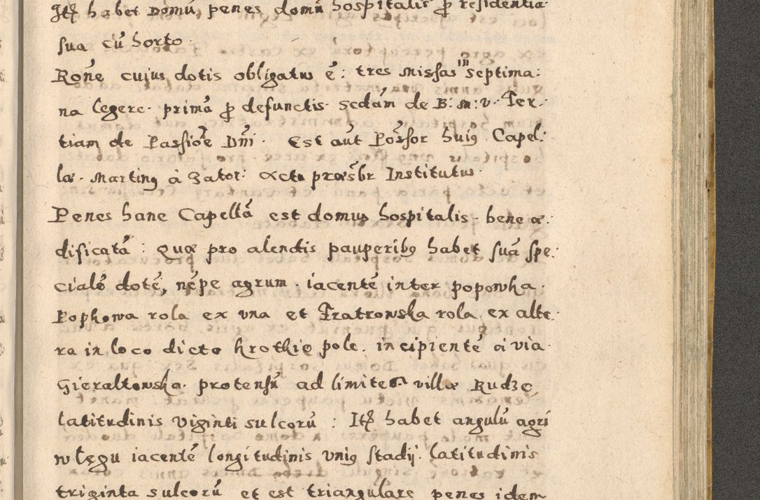 Zdjęcie nr 295 dla obiektu archiwalnego: Acta visitationis exterioris decanatuum Oswiecimensis, Novi Montis, Zatoriensis et Skamnesis ad archidiaconatum Cracoviensem pertinentium per R. D. Christophorum Kazimirski, nominatum episcopum Kijoviensem et praepositum Tarnoviensem ex commissione Illustr. Principis D. Georgii, divina miseratione S.R.E. tituli s. Sixti cardinalis presbiteri Radziwiłł nuncupati, episcopatus Cracoviensis administratoris perpetui, in Olica er Nieswież ducis a. D. 1598