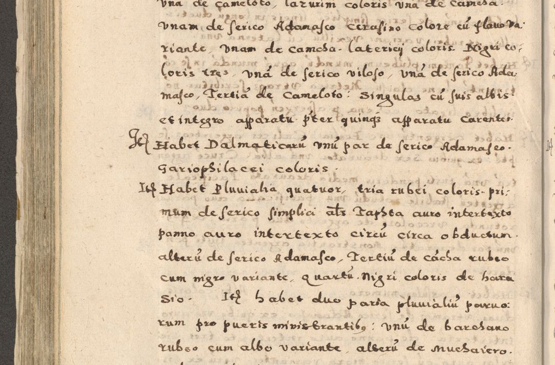 Zdjęcie nr 286 dla obiektu archiwalnego: Acta visitationis exterioris decanatuum Oswiecimensis, Novi Montis, Zatoriensis et Skamnesis ad archidiaconatum Cracoviensem pertinentium per R. D. Christophorum Kazimirski, nominatum episcopum Kijoviensem et praepositum Tarnoviensem ex commissione Illustr. Principis D. Georgii, divina miseratione S.R.E. tituli s. Sixti cardinalis presbiteri Radziwiłł nuncupati, episcopatus Cracoviensis administratoris perpetui, in Olica er Nieswież ducis a. D. 1598