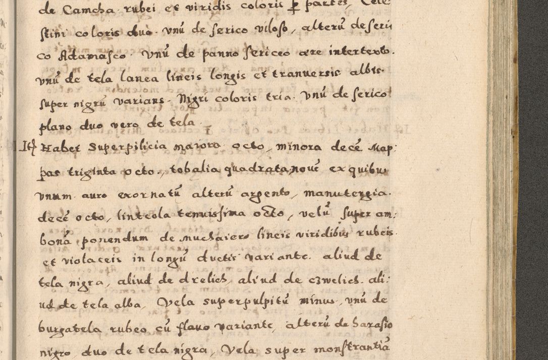 Zdjęcie nr 287 dla obiektu archiwalnego: Acta visitationis exterioris decanatuum Oswiecimensis, Novi Montis, Zatoriensis et Skamnesis ad archidiaconatum Cracoviensem pertinentium per R. D. Christophorum Kazimirski, nominatum episcopum Kijoviensem et praepositum Tarnoviensem ex commissione Illustr. Principis D. Georgii, divina miseratione S.R.E. tituli s. Sixti cardinalis presbiteri Radziwiłł nuncupati, episcopatus Cracoviensis administratoris perpetui, in Olica er Nieswież ducis a. D. 1598