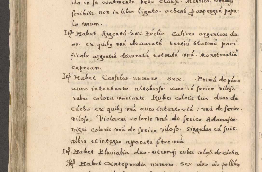 Zdjęcie nr 276 dla obiektu archiwalnego: Acta visitationis exterioris decanatuum Oswiecimensis, Novi Montis, Zatoriensis et Skamnesis ad archidiaconatum Cracoviensem pertinentium per R. D. Christophorum Kazimirski, nominatum episcopum Kijoviensem et praepositum Tarnoviensem ex commissione Illustr. Principis D. Georgii, divina miseratione S.R.E. tituli s. Sixti cardinalis presbiteri Radziwiłł nuncupati, episcopatus Cracoviensis administratoris perpetui, in Olica er Nieswież ducis a. D. 1598
