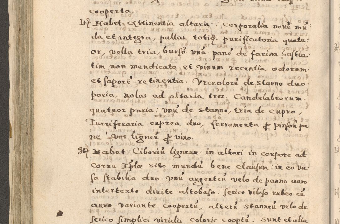 Zdjęcie nr 270 dla obiektu archiwalnego: Acta visitationis exterioris decanatuum Oswiecimensis, Novi Montis, Zatoriensis et Skamnesis ad archidiaconatum Cracoviensem pertinentium per R. D. Christophorum Kazimirski, nominatum episcopum Kijoviensem et praepositum Tarnoviensem ex commissione Illustr. Principis D. Georgii, divina miseratione S.R.E. tituli s. Sixti cardinalis presbiteri Radziwiłł nuncupati, episcopatus Cracoviensis administratoris perpetui, in Olica er Nieswież ducis a. D. 1598