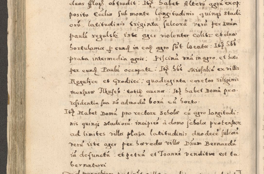 Zdjęcie nr 268 dla obiektu archiwalnego: Acta visitationis exterioris decanatuum Oswiecimensis, Novi Montis, Zatoriensis et Skamnesis ad archidiaconatum Cracoviensem pertinentium per R. D. Christophorum Kazimirski, nominatum episcopum Kijoviensem et praepositum Tarnoviensem ex commissione Illustr. Principis D. Georgii, divina miseratione S.R.E. tituli s. Sixti cardinalis presbiteri Radziwiłł nuncupati, episcopatus Cracoviensis administratoris perpetui, in Olica er Nieswież ducis a. D. 1598