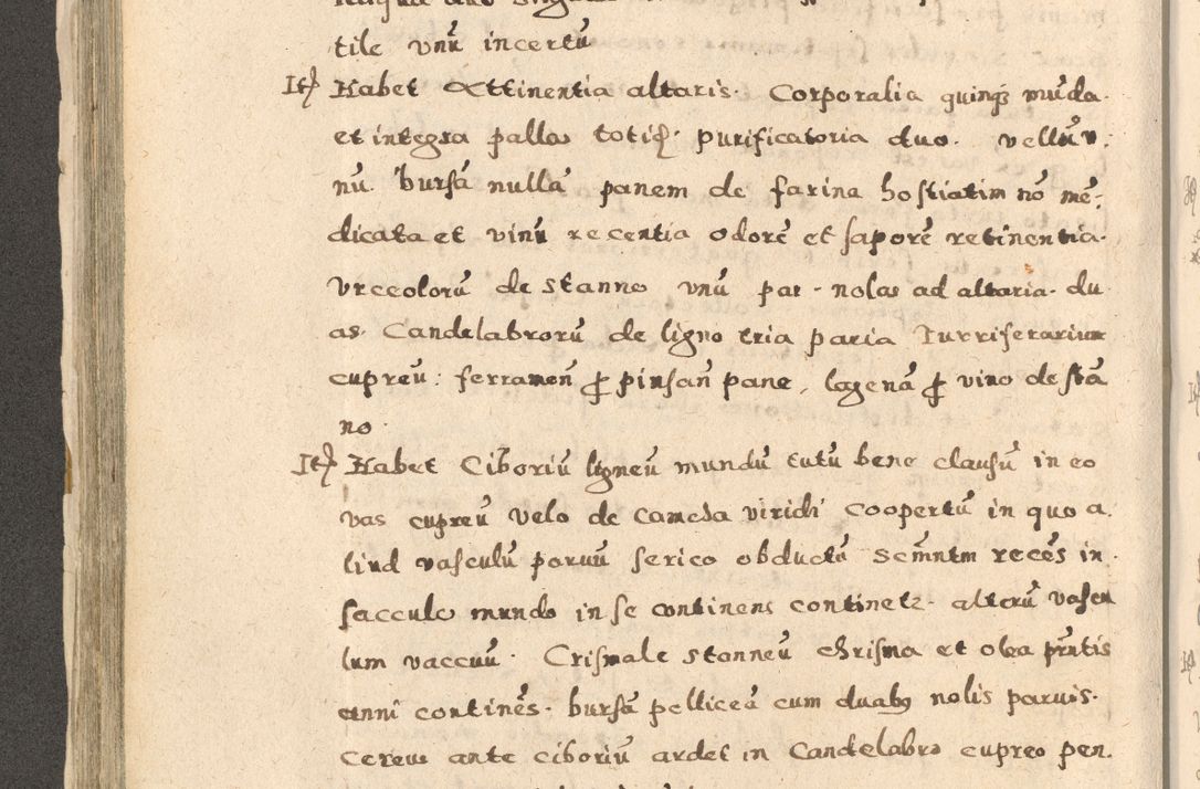 Zdjęcie nr 262 dla obiektu archiwalnego: Acta visitationis exterioris decanatuum Oswiecimensis, Novi Montis, Zatoriensis et Skamnesis ad archidiaconatum Cracoviensem pertinentium per R. D. Christophorum Kazimirski, nominatum episcopum Kijoviensem et praepositum Tarnoviensem ex commissione Illustr. Principis D. Georgii, divina miseratione S.R.E. tituli s. Sixti cardinalis presbiteri Radziwiłł nuncupati, episcopatus Cracoviensis administratoris perpetui, in Olica er Nieswież ducis a. D. 1598