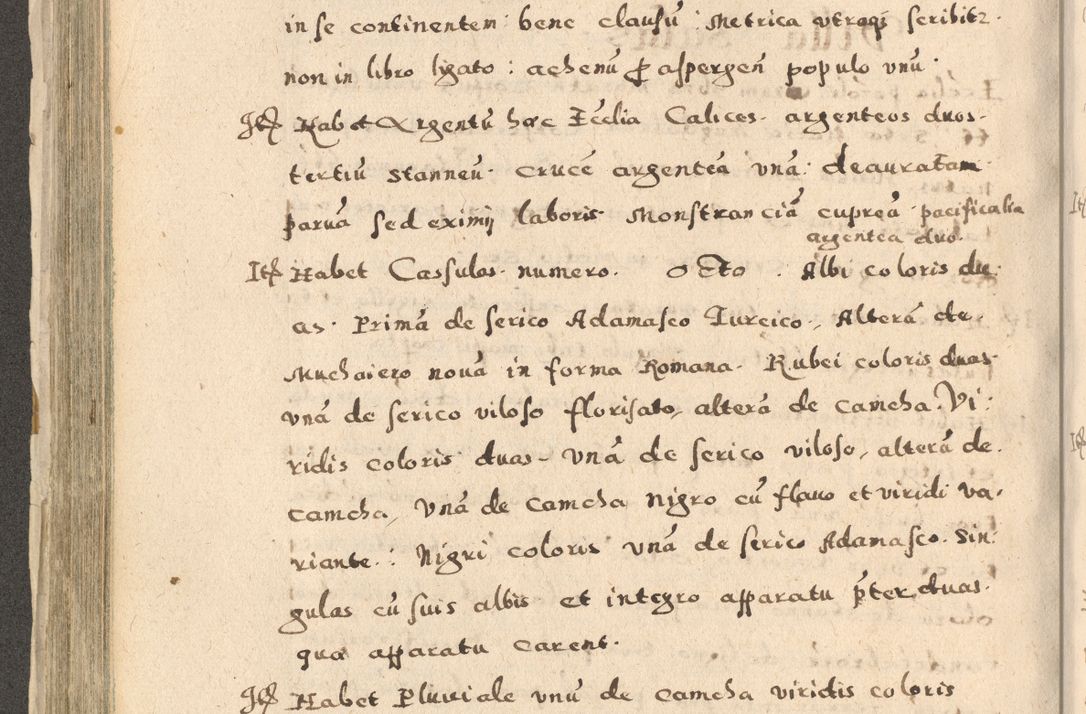 Zdjęcie nr 258 dla obiektu archiwalnego: Acta visitationis exterioris decanatuum Oswiecimensis, Novi Montis, Zatoriensis et Skamnesis ad archidiaconatum Cracoviensem pertinentium per R. D. Christophorum Kazimirski, nominatum episcopum Kijoviensem et praepositum Tarnoviensem ex commissione Illustr. Principis D. Georgii, divina miseratione S.R.E. tituli s. Sixti cardinalis presbiteri Radziwiłł nuncupati, episcopatus Cracoviensis administratoris perpetui, in Olica er Nieswież ducis a. D. 1598