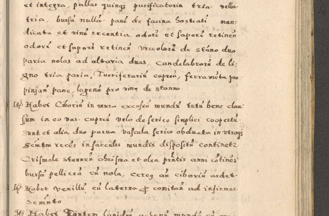 Zdjęcie nr 249 dla obiektu archiwalnego: Acta visitationis exterioris decanatuum Oswiecimensis, Novi Montis, Zatoriensis et Skamnesis ad archidiaconatum Cracoviensem pertinentium per R. D. Christophorum Kazimirski, nominatum episcopum Kijoviensem et praepositum Tarnoviensem ex commissione Illustr. Principis D. Georgii, divina miseratione S.R.E. tituli s. Sixti cardinalis presbiteri Radziwiłł nuncupati, episcopatus Cracoviensis administratoris perpetui, in Olica er Nieswież ducis a. D. 1598