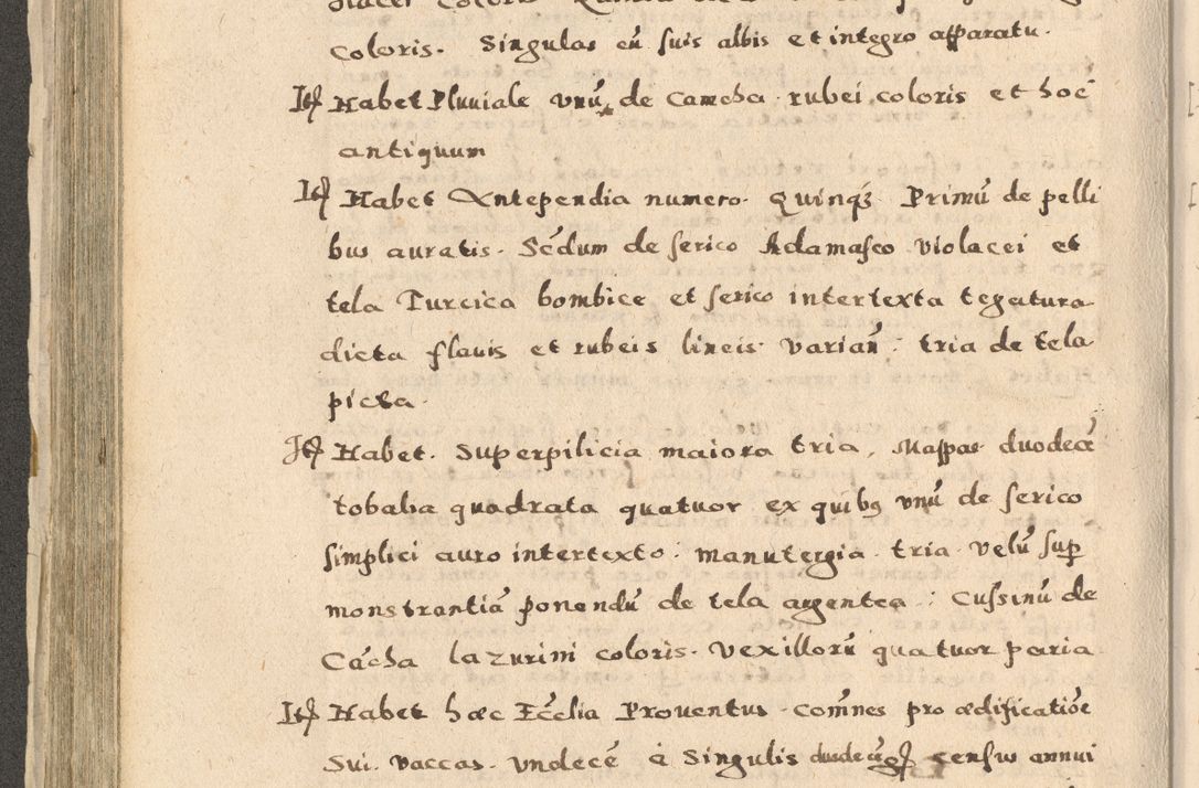 Zdjęcie nr 250 dla obiektu archiwalnego: Acta visitationis exterioris decanatuum Oswiecimensis, Novi Montis, Zatoriensis et Skamnesis ad archidiaconatum Cracoviensem pertinentium per R. D. Christophorum Kazimirski, nominatum episcopum Kijoviensem et praepositum Tarnoviensem ex commissione Illustr. Principis D. Georgii, divina miseratione S.R.E. tituli s. Sixti cardinalis presbiteri Radziwiłł nuncupati, episcopatus Cracoviensis administratoris perpetui, in Olica er Nieswież ducis a. D. 1598
