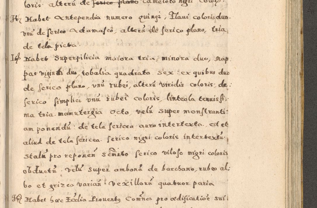 Zdjęcie nr 245 dla obiektu archiwalnego: Acta visitationis exterioris decanatuum Oswiecimensis, Novi Montis, Zatoriensis et Skamnesis ad archidiaconatum Cracoviensem pertinentium per R. D. Christophorum Kazimirski, nominatum episcopum Kijoviensem et praepositum Tarnoviensem ex commissione Illustr. Principis D. Georgii, divina miseratione S.R.E. tituli s. Sixti cardinalis presbiteri Radziwiłł nuncupati, episcopatus Cracoviensis administratoris perpetui, in Olica er Nieswież ducis a. D. 1598