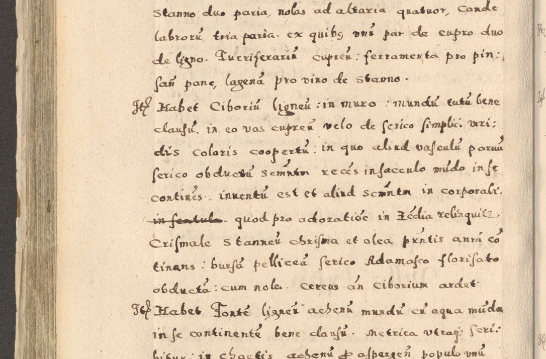 Zdjęcie nr 244 dla obiektu archiwalnego: Acta visitationis exterioris decanatuum Oswiecimensis, Novi Montis, Zatoriensis et Skamnesis ad archidiaconatum Cracoviensem pertinentium per R. D. Christophorum Kazimirski, nominatum episcopum Kijoviensem et praepositum Tarnoviensem ex commissione Illustr. Principis D. Georgii, divina miseratione S.R.E. tituli s. Sixti cardinalis presbiteri Radziwiłł nuncupati, episcopatus Cracoviensis administratoris perpetui, in Olica er Nieswież ducis a. D. 1598