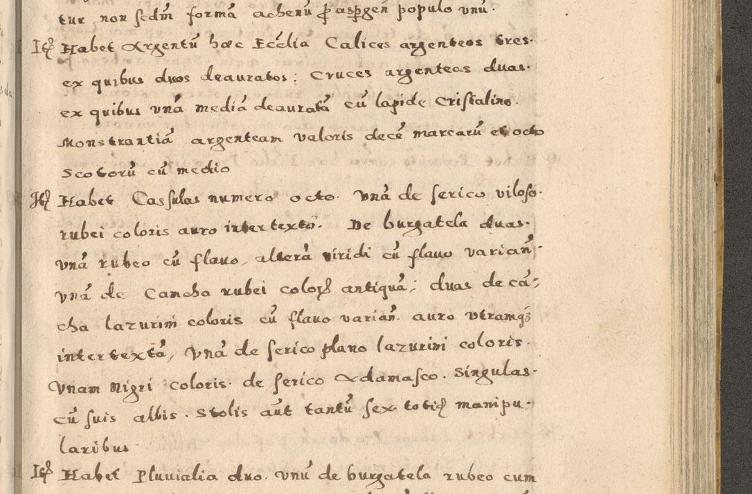 Zdjęcie nr 233 dla obiektu archiwalnego: Acta visitationis exterioris decanatuum Oswiecimensis, Novi Montis, Zatoriensis et Skamnesis ad archidiaconatum Cracoviensem pertinentium per R. D. Christophorum Kazimirski, nominatum episcopum Kijoviensem et praepositum Tarnoviensem ex commissione Illustr. Principis D. Georgii, divina miseratione S.R.E. tituli s. Sixti cardinalis presbiteri Radziwiłł nuncupati, episcopatus Cracoviensis administratoris perpetui, in Olica er Nieswież ducis a. D. 1598