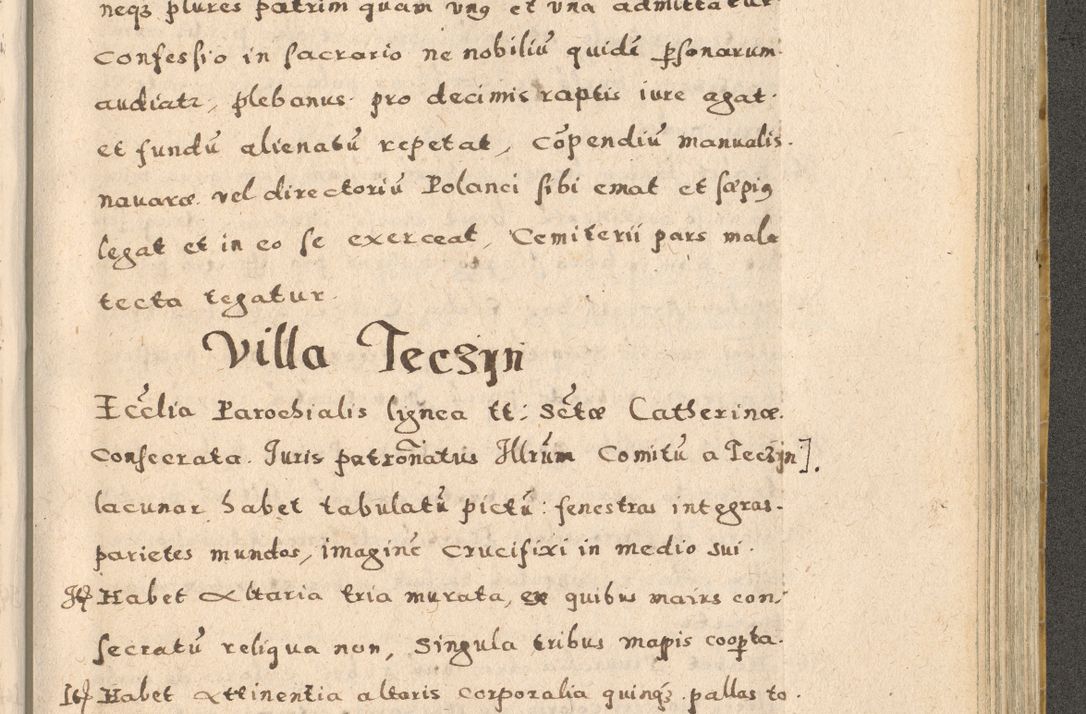Zdjęcie nr 227 dla obiektu archiwalnego: Acta visitationis exterioris decanatuum Oswiecimensis, Novi Montis, Zatoriensis et Skamnesis ad archidiaconatum Cracoviensem pertinentium per R. D. Christophorum Kazimirski, nominatum episcopum Kijoviensem et praepositum Tarnoviensem ex commissione Illustr. Principis D. Georgii, divina miseratione S.R.E. tituli s. Sixti cardinalis presbiteri Radziwiłł nuncupati, episcopatus Cracoviensis administratoris perpetui, in Olica er Nieswież ducis a. D. 1598
