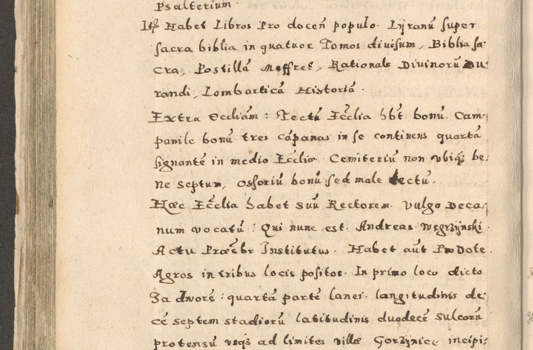 Zdjęcie nr 220 dla obiektu archiwalnego: Acta visitationis exterioris decanatuum Oswiecimensis, Novi Montis, Zatoriensis et Skamnesis ad archidiaconatum Cracoviensem pertinentium per R. D. Christophorum Kazimirski, nominatum episcopum Kijoviensem et praepositum Tarnoviensem ex commissione Illustr. Principis D. Georgii, divina miseratione S.R.E. tituli s. Sixti cardinalis presbiteri Radziwiłł nuncupati, episcopatus Cracoviensis administratoris perpetui, in Olica er Nieswież ducis a. D. 1598