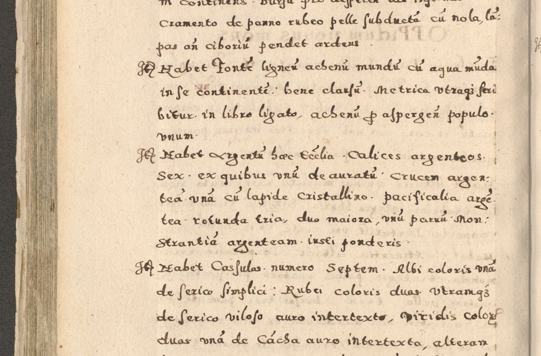 Zdjęcie nr 218 dla obiektu archiwalnego: Acta visitationis exterioris decanatuum Oswiecimensis, Novi Montis, Zatoriensis et Skamnesis ad archidiaconatum Cracoviensem pertinentium per R. D. Christophorum Kazimirski, nominatum episcopum Kijoviensem et praepositum Tarnoviensem ex commissione Illustr. Principis D. Georgii, divina miseratione S.R.E. tituli s. Sixti cardinalis presbiteri Radziwiłł nuncupati, episcopatus Cracoviensis administratoris perpetui, in Olica er Nieswież ducis a. D. 1598