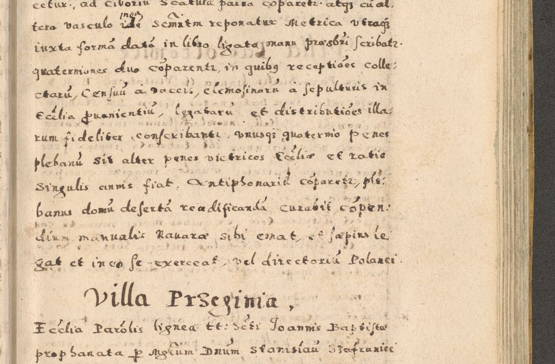 Zdjęcie nr 211 dla obiektu archiwalnego: Acta visitationis exterioris decanatuum Oswiecimensis, Novi Montis, Zatoriensis et Skamnesis ad archidiaconatum Cracoviensem pertinentium per R. D. Christophorum Kazimirski, nominatum episcopum Kijoviensem et praepositum Tarnoviensem ex commissione Illustr. Principis D. Georgii, divina miseratione S.R.E. tituli s. Sixti cardinalis presbiteri Radziwiłł nuncupati, episcopatus Cracoviensis administratoris perpetui, in Olica er Nieswież ducis a. D. 1598