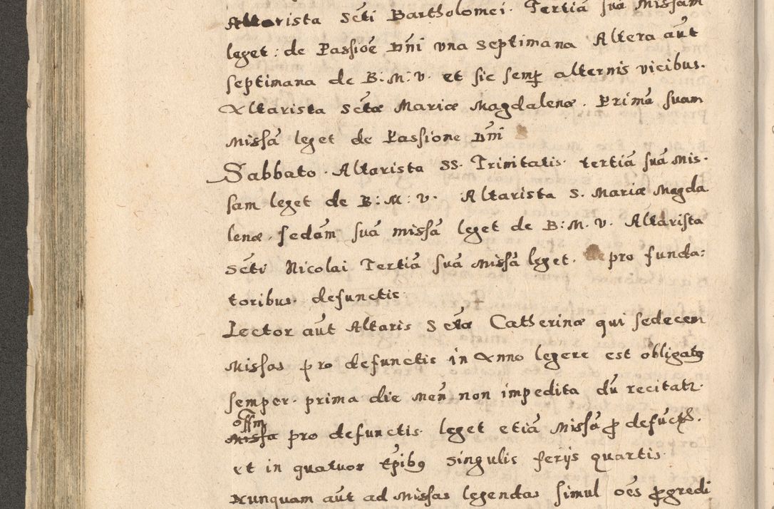 Zdjęcie nr 198 dla obiektu archiwalnego: Acta visitationis exterioris decanatuum Oswiecimensis, Novi Montis, Zatoriensis et Skamnesis ad archidiaconatum Cracoviensem pertinentium per R. D. Christophorum Kazimirski, nominatum episcopum Kijoviensem et praepositum Tarnoviensem ex commissione Illustr. Principis D. Georgii, divina miseratione S.R.E. tituli s. Sixti cardinalis presbiteri Radziwiłł nuncupati, episcopatus Cracoviensis administratoris perpetui, in Olica er Nieswież ducis a. D. 1598