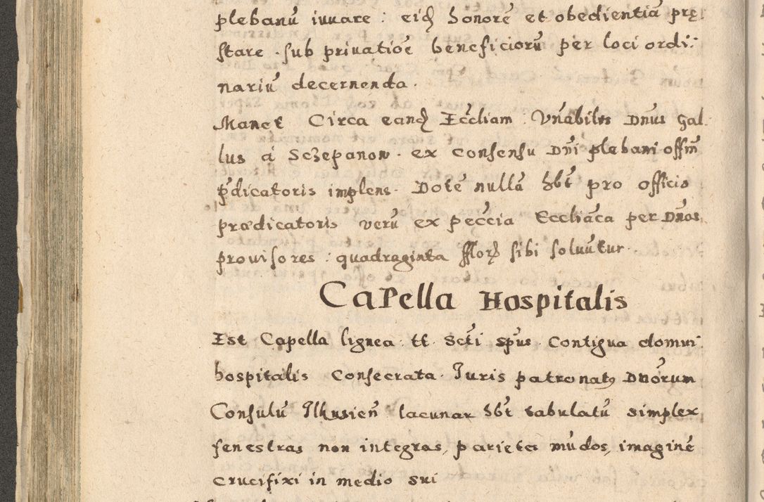 Zdjęcie nr 190 dla obiektu archiwalnego: Acta visitationis exterioris decanatuum Oswiecimensis, Novi Montis, Zatoriensis et Skamnesis ad archidiaconatum Cracoviensem pertinentium per R. D. Christophorum Kazimirski, nominatum episcopum Kijoviensem et praepositum Tarnoviensem ex commissione Illustr. Principis D. Georgii, divina miseratione S.R.E. tituli s. Sixti cardinalis presbiteri Radziwiłł nuncupati, episcopatus Cracoviensis administratoris perpetui, in Olica er Nieswież ducis a. D. 1598
