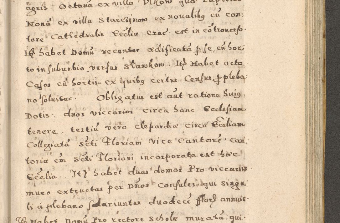 Zdjęcie nr 183 dla obiektu archiwalnego: Acta visitationis exterioris decanatuum Oswiecimensis, Novi Montis, Zatoriensis et Skamnesis ad archidiaconatum Cracoviensem pertinentium per R. D. Christophorum Kazimirski, nominatum episcopum Kijoviensem et praepositum Tarnoviensem ex commissione Illustr. Principis D. Georgii, divina miseratione S.R.E. tituli s. Sixti cardinalis presbiteri Radziwiłł nuncupati, episcopatus Cracoviensis administratoris perpetui, in Olica er Nieswież ducis a. D. 1598