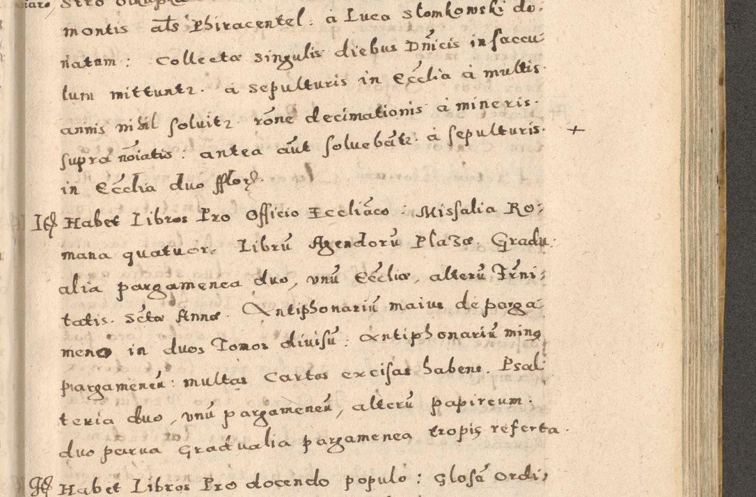 Zdjęcie nr 181 dla obiektu archiwalnego: Acta visitationis exterioris decanatuum Oswiecimensis, Novi Montis, Zatoriensis et Skamnesis ad archidiaconatum Cracoviensem pertinentium per R. D. Christophorum Kazimirski, nominatum episcopum Kijoviensem et praepositum Tarnoviensem ex commissione Illustr. Principis D. Georgii, divina miseratione S.R.E. tituli s. Sixti cardinalis presbiteri Radziwiłł nuncupati, episcopatus Cracoviensis administratoris perpetui, in Olica er Nieswież ducis a. D. 1598