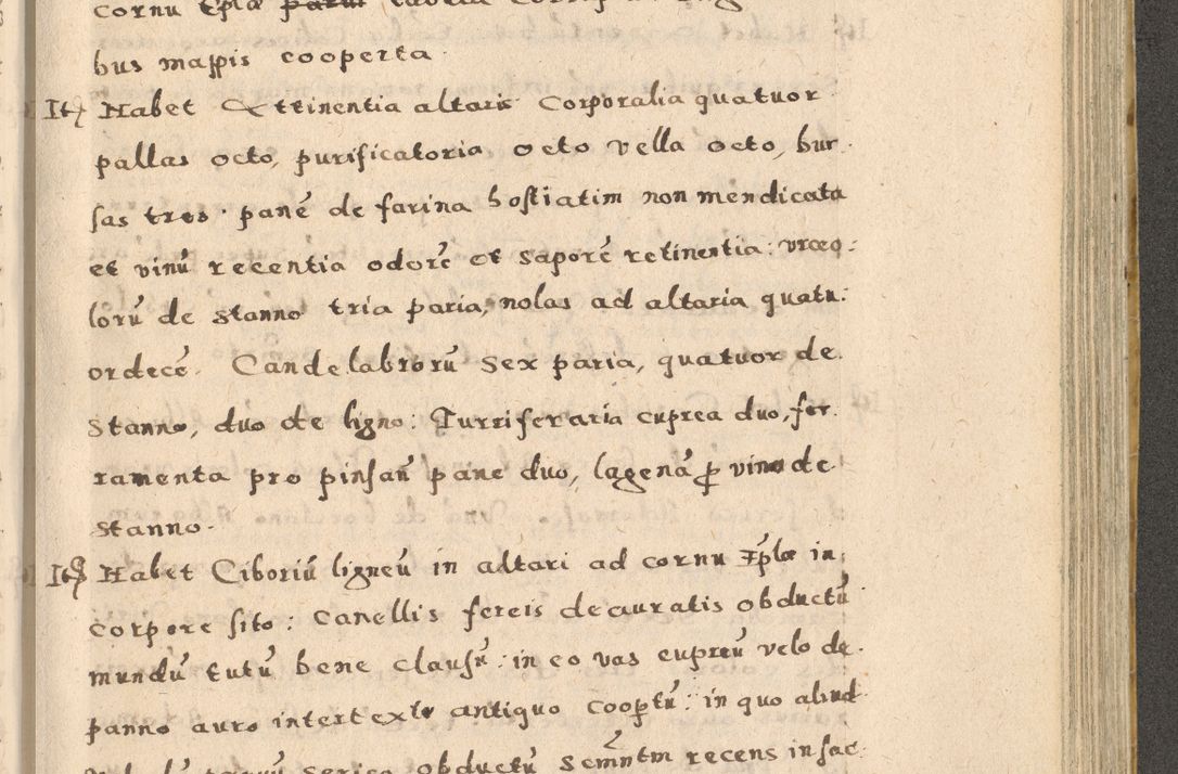 Zdjęcie nr 161 dla obiektu archiwalnego: Acta visitationis exterioris decanatuum Oswiecimensis, Novi Montis, Zatoriensis et Skamnesis ad archidiaconatum Cracoviensem pertinentium per R. D. Christophorum Kazimirski, nominatum episcopum Kijoviensem et praepositum Tarnoviensem ex commissione Illustr. Principis D. Georgii, divina miseratione S.R.E. tituli s. Sixti cardinalis presbiteri Radziwiłł nuncupati, episcopatus Cracoviensis administratoris perpetui, in Olica er Nieswież ducis a. D. 1598