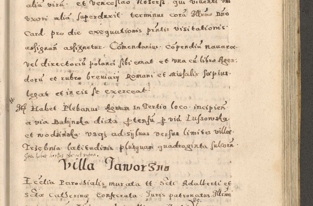 Zdjęcie nr 155 dla obiektu archiwalnego: Acta visitationis exterioris decanatuum Oswiecimensis, Novi Montis, Zatoriensis et Skamnesis ad archidiaconatum Cracoviensem pertinentium per R. D. Christophorum Kazimirski, nominatum episcopum Kijoviensem et praepositum Tarnoviensem ex commissione Illustr. Principis D. Georgii, divina miseratione S.R.E. tituli s. Sixti cardinalis presbiteri Radziwiłł nuncupati, episcopatus Cracoviensis administratoris perpetui, in Olica er Nieswież ducis a. D. 1598