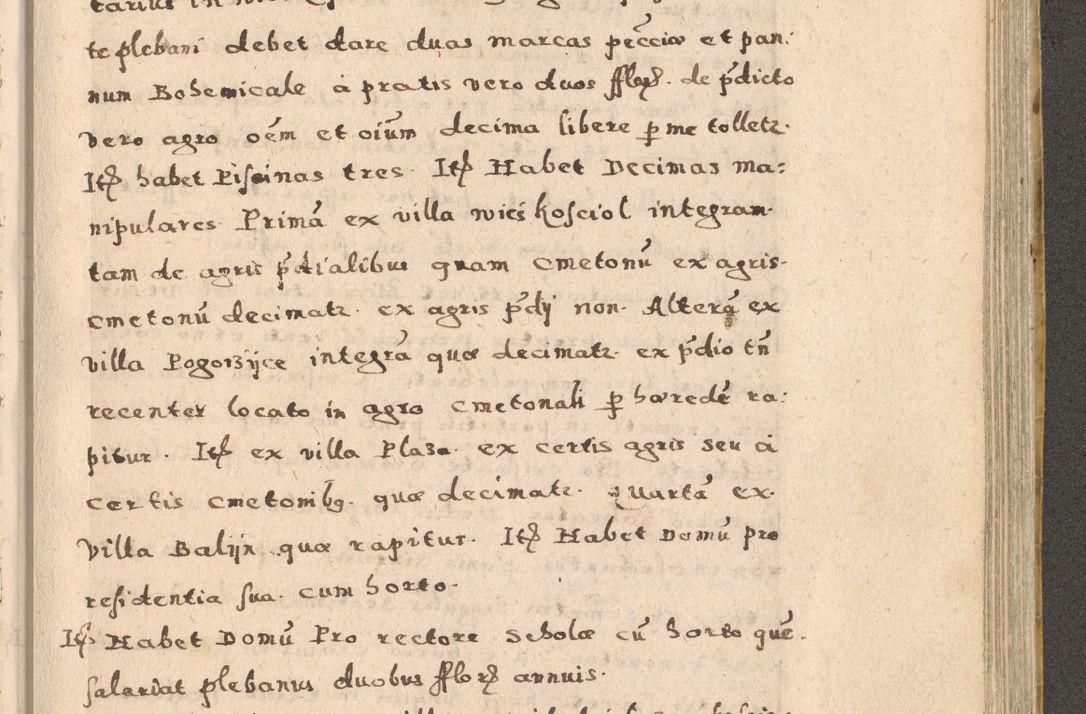 Zdjęcie nr 145 dla obiektu archiwalnego: Acta visitationis exterioris decanatuum Oswiecimensis, Novi Montis, Zatoriensis et Skamnesis ad archidiaconatum Cracoviensem pertinentium per R. D. Christophorum Kazimirski, nominatum episcopum Kijoviensem et praepositum Tarnoviensem ex commissione Illustr. Principis D. Georgii, divina miseratione S.R.E. tituli s. Sixti cardinalis presbiteri Radziwiłł nuncupati, episcopatus Cracoviensis administratoris perpetui, in Olica er Nieswież ducis a. D. 1598