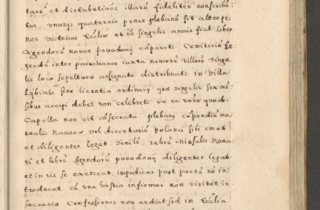 Zdjęcie nr 147 dla obiektu archiwalnego: Acta visitationis exterioris decanatuum Oswiecimensis, Novi Montis, Zatoriensis et Skamnesis ad archidiaconatum Cracoviensem pertinentium per R. D. Christophorum Kazimirski, nominatum episcopum Kijoviensem et praepositum Tarnoviensem ex commissione Illustr. Principis D. Georgii, divina miseratione S.R.E. tituli s. Sixti cardinalis presbiteri Radziwiłł nuncupati, episcopatus Cracoviensis administratoris perpetui, in Olica er Nieswież ducis a. D. 1598