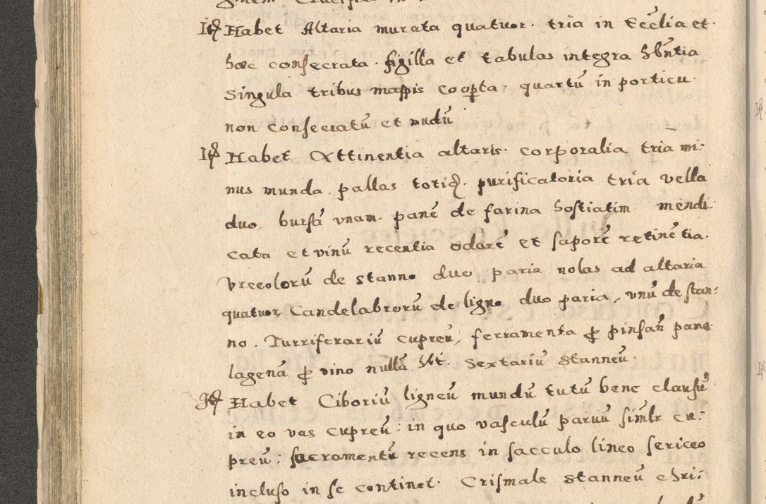 Zdjęcie nr 142 dla obiektu archiwalnego: Acta visitationis exterioris decanatuum Oswiecimensis, Novi Montis, Zatoriensis et Skamnesis ad archidiaconatum Cracoviensem pertinentium per R. D. Christophorum Kazimirski, nominatum episcopum Kijoviensem et praepositum Tarnoviensem ex commissione Illustr. Principis D. Georgii, divina miseratione S.R.E. tituli s. Sixti cardinalis presbiteri Radziwiłł nuncupati, episcopatus Cracoviensis administratoris perpetui, in Olica er Nieswież ducis a. D. 1598