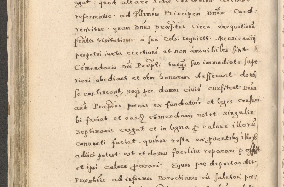 Zdjęcie nr 138 dla obiektu archiwalnego: Acta visitationis exterioris decanatuum Oswiecimensis, Novi Montis, Zatoriensis et Skamnesis ad archidiaconatum Cracoviensem pertinentium per R. D. Christophorum Kazimirski, nominatum episcopum Kijoviensem et praepositum Tarnoviensem ex commissione Illustr. Principis D. Georgii, divina miseratione S.R.E. tituli s. Sixti cardinalis presbiteri Radziwiłł nuncupati, episcopatus Cracoviensis administratoris perpetui, in Olica er Nieswież ducis a. D. 1598