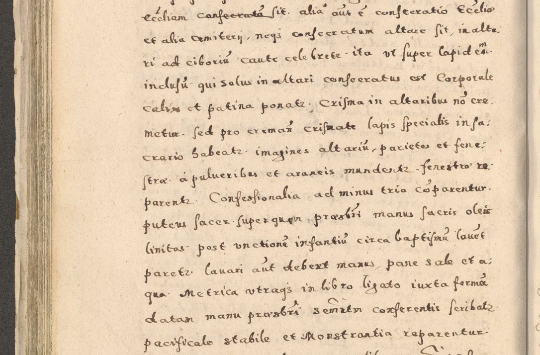 Zdjęcie nr 136 dla obiektu archiwalnego: Acta visitationis exterioris decanatuum Oswiecimensis, Novi Montis, Zatoriensis et Skamnesis ad archidiaconatum Cracoviensem pertinentium per R. D. Christophorum Kazimirski, nominatum episcopum Kijoviensem et praepositum Tarnoviensem ex commissione Illustr. Principis D. Georgii, divina miseratione S.R.E. tituli s. Sixti cardinalis presbiteri Radziwiłł nuncupati, episcopatus Cracoviensis administratoris perpetui, in Olica er Nieswież ducis a. D. 1598