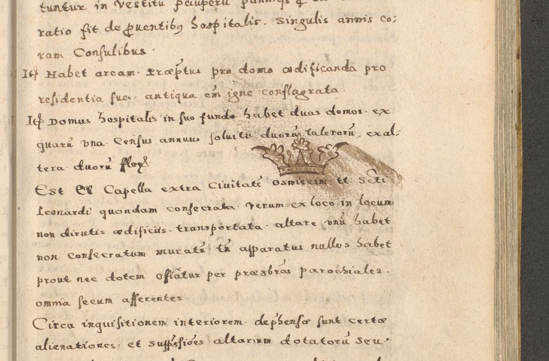 Zdjęcie nr 133 dla obiektu archiwalnego: Acta visitationis exterioris decanatuum Oswiecimensis, Novi Montis, Zatoriensis et Skamnesis ad archidiaconatum Cracoviensem pertinentium per R. D. Christophorum Kazimirski, nominatum episcopum Kijoviensem et praepositum Tarnoviensem ex commissione Illustr. Principis D. Georgii, divina miseratione S.R.E. tituli s. Sixti cardinalis presbiteri Radziwiłł nuncupati, episcopatus Cracoviensis administratoris perpetui, in Olica er Nieswież ducis a. D. 1598