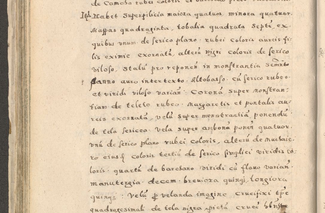 Zdjęcie nr 122 dla obiektu archiwalnego: Acta visitationis exterioris decanatuum Oswiecimensis, Novi Montis, Zatoriensis et Skamnesis ad archidiaconatum Cracoviensem pertinentium per R. D. Christophorum Kazimirski, nominatum episcopum Kijoviensem et praepositum Tarnoviensem ex commissione Illustr. Principis D. Georgii, divina miseratione S.R.E. tituli s. Sixti cardinalis presbiteri Radziwiłł nuncupati, episcopatus Cracoviensis administratoris perpetui, in Olica er Nieswież ducis a. D. 1598
