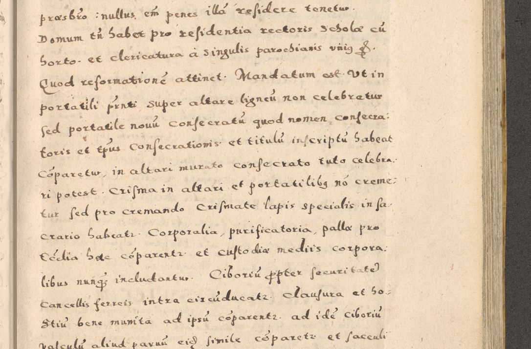 Zdjęcie nr 117 dla obiektu archiwalnego: Acta visitationis exterioris decanatuum Oswiecimensis, Novi Montis, Zatoriensis et Skamnesis ad archidiaconatum Cracoviensem pertinentium per R. D. Christophorum Kazimirski, nominatum episcopum Kijoviensem et praepositum Tarnoviensem ex commissione Illustr. Principis D. Georgii, divina miseratione S.R.E. tituli s. Sixti cardinalis presbiteri Radziwiłł nuncupati, episcopatus Cracoviensis administratoris perpetui, in Olica er Nieswież ducis a. D. 1598