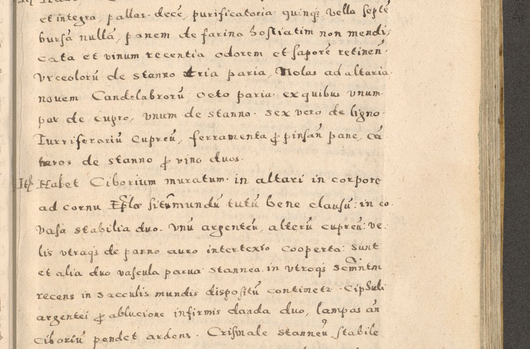 Zdjęcie nr 119 dla obiektu archiwalnego: Acta visitationis exterioris decanatuum Oswiecimensis, Novi Montis, Zatoriensis et Skamnesis ad archidiaconatum Cracoviensem pertinentium per R. D. Christophorum Kazimirski, nominatum episcopum Kijoviensem et praepositum Tarnoviensem ex commissione Illustr. Principis D. Georgii, divina miseratione S.R.E. tituli s. Sixti cardinalis presbiteri Radziwiłł nuncupati, episcopatus Cracoviensis administratoris perpetui, in Olica er Nieswież ducis a. D. 1598
