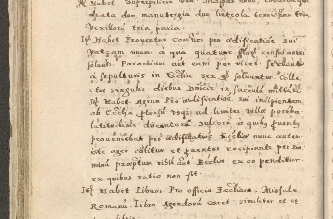 Zdjęcie nr 116 dla obiektu archiwalnego: Acta visitationis exterioris decanatuum Oswiecimensis, Novi Montis, Zatoriensis et Skamnesis ad archidiaconatum Cracoviensem pertinentium per R. D. Christophorum Kazimirski, nominatum episcopum Kijoviensem et praepositum Tarnoviensem ex commissione Illustr. Principis D. Georgii, divina miseratione S.R.E. tituli s. Sixti cardinalis presbiteri Radziwiłł nuncupati, episcopatus Cracoviensis administratoris perpetui, in Olica er Nieswież ducis a. D. 1598