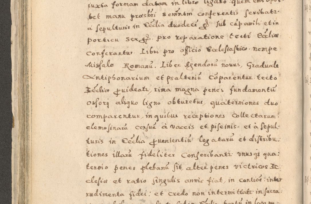 Zdjęcie nr 114 dla obiektu archiwalnego: Acta visitationis exterioris decanatuum Oswiecimensis, Novi Montis, Zatoriensis et Skamnesis ad archidiaconatum Cracoviensem pertinentium per R. D. Christophorum Kazimirski, nominatum episcopum Kijoviensem et praepositum Tarnoviensem ex commissione Illustr. Principis D. Georgii, divina miseratione S.R.E. tituli s. Sixti cardinalis presbiteri Radziwiłł nuncupati, episcopatus Cracoviensis administratoris perpetui, in Olica er Nieswież ducis a. D. 1598