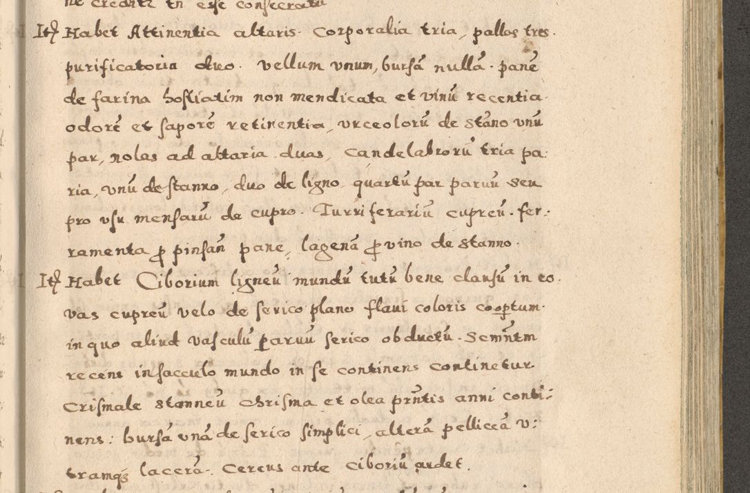 Zdjęcie nr 111 dla obiektu archiwalnego: Acta visitationis exterioris decanatuum Oswiecimensis, Novi Montis, Zatoriensis et Skamnesis ad archidiaconatum Cracoviensem pertinentium per R. D. Christophorum Kazimirski, nominatum episcopum Kijoviensem et praepositum Tarnoviensem ex commissione Illustr. Principis D. Georgii, divina miseratione S.R.E. tituli s. Sixti cardinalis presbiteri Radziwiłł nuncupati, episcopatus Cracoviensis administratoris perpetui, in Olica er Nieswież ducis a. D. 1598