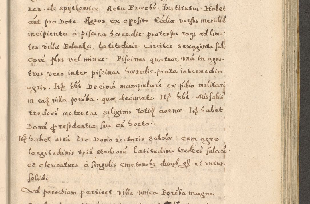 Zdjęcie nr 113 dla obiektu archiwalnego: Acta visitationis exterioris decanatuum Oswiecimensis, Novi Montis, Zatoriensis et Skamnesis ad archidiaconatum Cracoviensem pertinentium per R. D. Christophorum Kazimirski, nominatum episcopum Kijoviensem et praepositum Tarnoviensem ex commissione Illustr. Principis D. Georgii, divina miseratione S.R.E. tituli s. Sixti cardinalis presbiteri Radziwiłł nuncupati, episcopatus Cracoviensis administratoris perpetui, in Olica er Nieswież ducis a. D. 1598