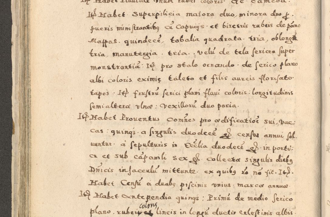 Zdjęcie nr 112 dla obiektu archiwalnego: Acta visitationis exterioris decanatuum Oswiecimensis, Novi Montis, Zatoriensis et Skamnesis ad archidiaconatum Cracoviensem pertinentium per R. D. Christophorum Kazimirski, nominatum episcopum Kijoviensem et praepositum Tarnoviensem ex commissione Illustr. Principis D. Georgii, divina miseratione S.R.E. tituli s. Sixti cardinalis presbiteri Radziwiłł nuncupati, episcopatus Cracoviensis administratoris perpetui, in Olica er Nieswież ducis a. D. 1598